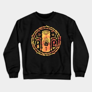 Zonai Orange Flame Swirl (Totk) Crewneck Sweatshirt